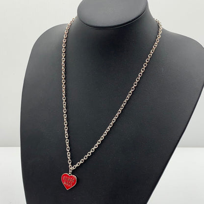 【現状渡し品】【メンズ】 HUMAN MADE ヒューマンメイド HEART NECKLACE ハート ネックレス アクセサリー ペンダント 192-261030-ko-09-teih カラー：レッド 万代Net店
