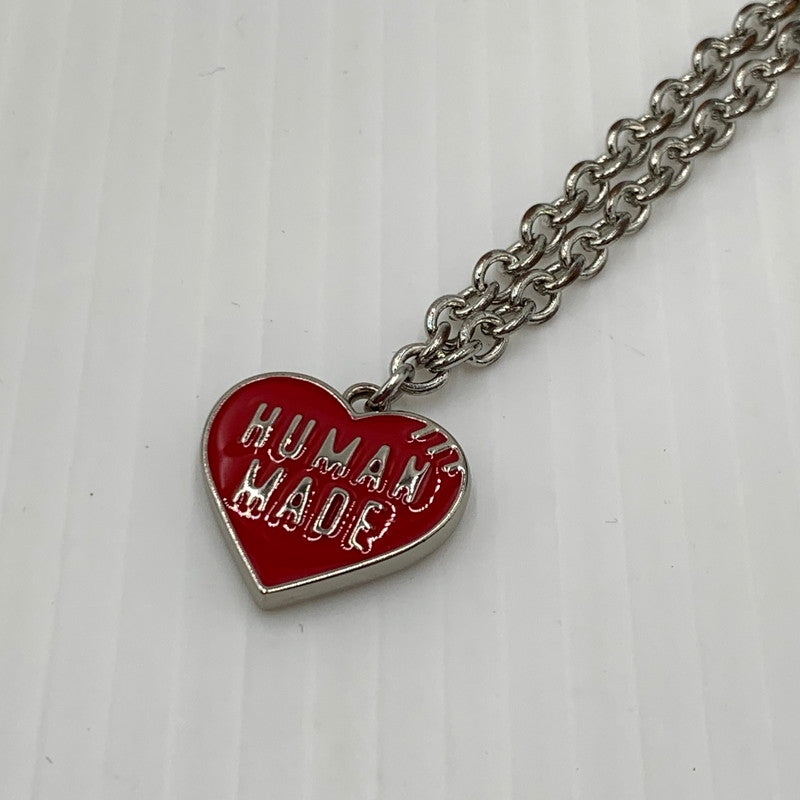 【現状渡し品】【メンズ】 HUMAN MADE ヒューマンメイド HEART NECKLACE ハート ネックレス アクセサリー ペンダント 192-261030-ko-09-teih カラー：レッド 万代Net店