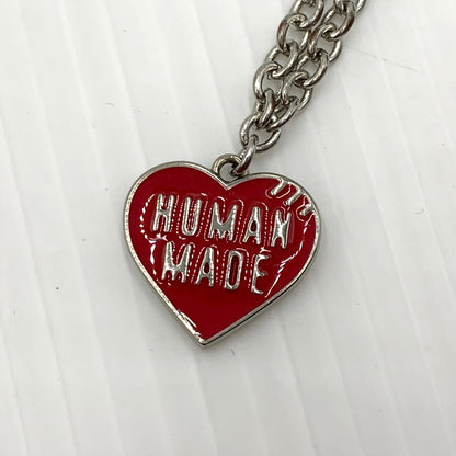 【現状渡し品】【メンズ】 HUMAN MADE ヒューマンメイド HEART NECKLACE ハート ネックレス アクセサリー ペンダント 192-261030-ko-09-teih カラー：レッド 万代Net店