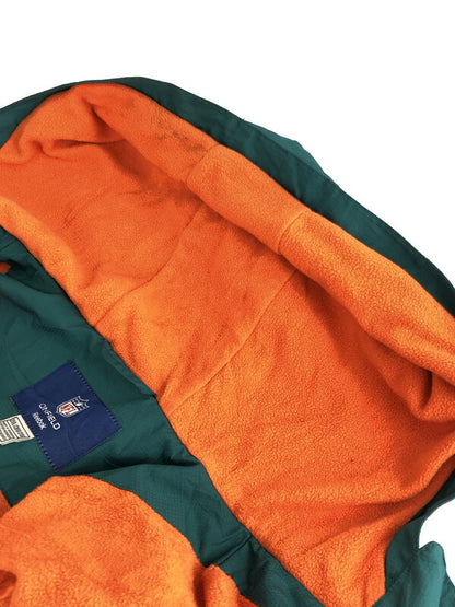 【現状渡し品】【メンズ】 Reebok リーボック NFL ONFIELD MIAMI DOLPHINS HOODED ZIP UP JACKET オンフィールド マイアミドルフィンズ フーデッド ジップアップジャケット 146-230929-kk-03-tag サイズ：2XL カラー：グリーン 万代Net店