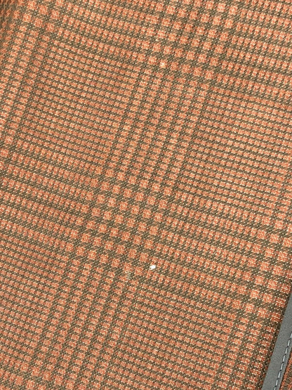 【現状渡し品】【メンズ】 LANVIN ランバン PARIS CHECK TAILORED JACKET パリ チェック テーラードジャケット ライトアウター 141-231124-kk-02-tag サイズ：S カラー：ブラウン 万代Net店