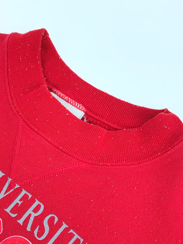 【現状渡し品】【メンズ】 SIGNAL SPORTS クルーネックスウェット 146-231015-kk-13-tag サイズ：表記消え カラー：レッド 万代Net店