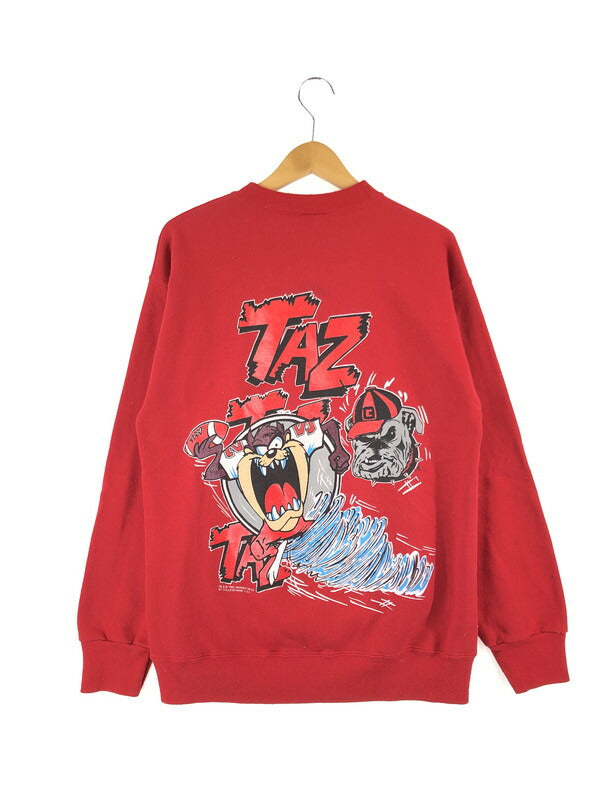 【現状渡し品】【メンズ】 SIGNAL SPORTS クルーネックスウェット 146-231015-kk-13-tag サイズ：表記消え カラー：レッド 万代Net店