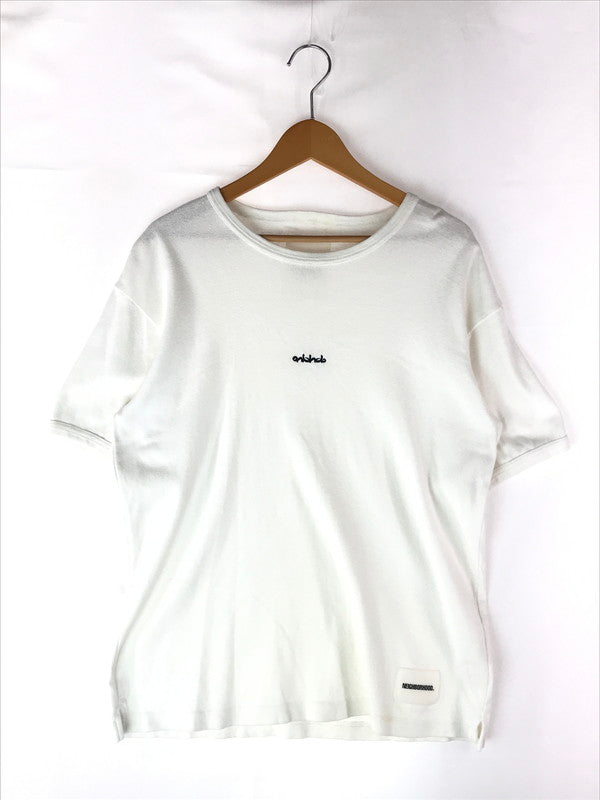 【中古品】【メンズ】 NEIGHBORHOOD ネイバーフッド RIB C-CREW S/S T-SHIRT リブ クルーネック ショートスリーブ Tシャツ 半袖 トップス 142-240604-mo-15-tag サイズ：S カラー：ホワイト 万代Net店