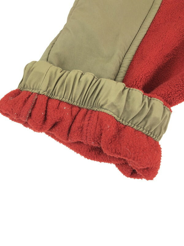 【現状渡し品】【メンズ】 FLEECE JACKET フリースジャケット ライトアウター 146-230512-mo-16-tag サイズ：XL カラー：レッド 万代Net店