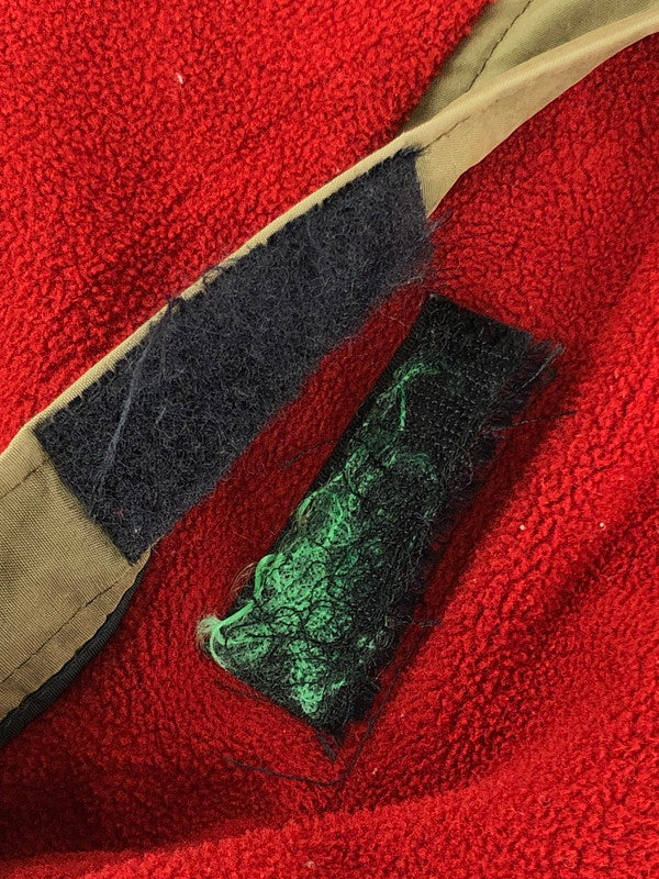 【現状渡し品】【メンズ】 FLEECE JACKET フリースジャケット ライトアウター 146-230512-mo-16-tag サイズ：XL カラー：レッド 万代Net店