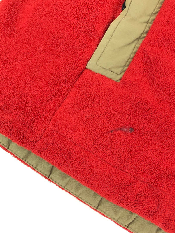 【現状渡し品】【メンズ】 FLEECE JACKET フリースジャケット ライトアウター 146-230512-mo-16-tag サイズ：XL カラー：レッド 万代Net店