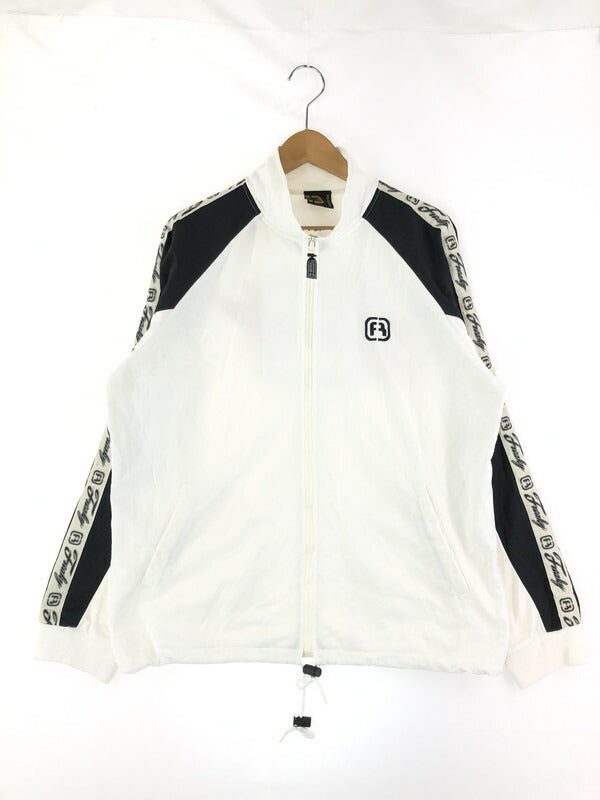 【中古品】【メンズ】 REAKY フレーキー LOGO LINE TRACK JACKET 141503 ロゴライン トラックジャケット ライトアウター ジャージ 142-231215-kk-05-tag サイズ：表記なし 下記参照 カラー：ホワイト 万代Net店