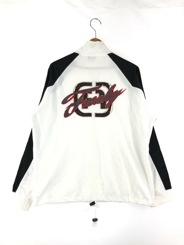 【中古品】【メンズ】 REAKY フレーキー LOGO LINE TRACK JACKET 141503 ロゴライン トラックジャケット ライトアウター ジャージ 142-231215-kk-05-tag サイズ：表記なし 下記参照 カラー：ホワイト 万代Net店