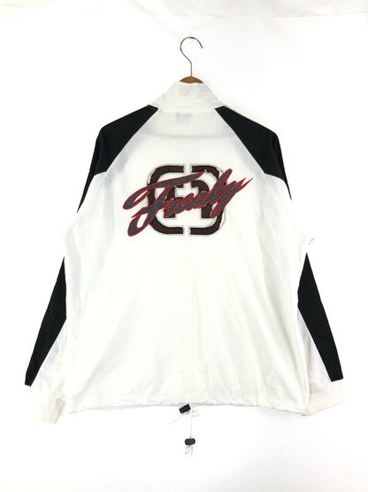 【中古品】【メンズ】 REAKY フレーキー LOGO LINE TRACK JACKET 141503 ロゴライン トラックジャケット ライトアウター ジャージ 142-231215-kk-05-tag サイズ：表記なし 下記参照 カラー：ホワイト 万代Net店