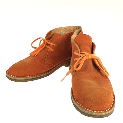 【現状渡し品】【メンズ】 COMME des GARCONS コムデギャルソン DESERT BOOTS デザートブーツ 靴 164-241009-mo-07-tag サイズ：26.5 カラー：オレンジ系 万代Net店