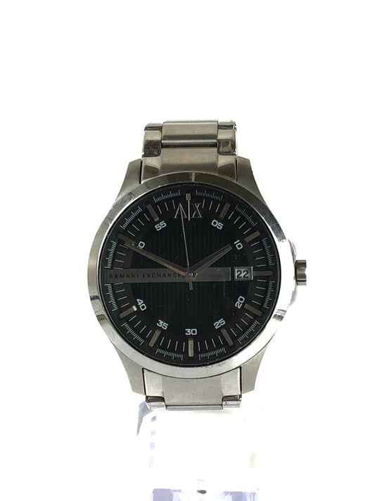 【現状渡し品】【メンズ】 ARMANI EXCHANGE アルマーニエクスチェンジ  HAMPTON AX2103 ハンプトン クォーツ 腕時計 198-240502-kk-2-tag カラー：シルバー 万代Net店