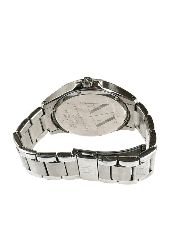 【現状渡し品】【メンズ】 ARMANI EXCHANGE アルマーニエクスチェンジ  HAMPTON AX2103 ハンプトン クォーツ 腕時計 198-240502-kk-2-tag カラー：シルバー 万代Net店