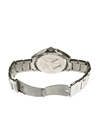 【現状渡し品】【メンズ】 ARMANI EXCHANGE アルマーニエクスチェンジ  HAMPTON AX2103 ハンプトン クォーツ 腕時計 198-240502-kk-2-tag カラー：シルバー 万代Net店