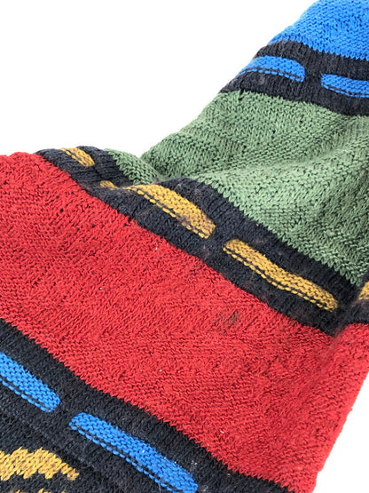 【現状渡し品】【メンズ】 ADINO LANDO アディーノランド WOOL ACRYLIC 3D KNIT SWEATER ウール アクリル 3Dニット セーター 147-230820-kk-04-tag サイズ：L カラー：マルチカラー 万代Net店