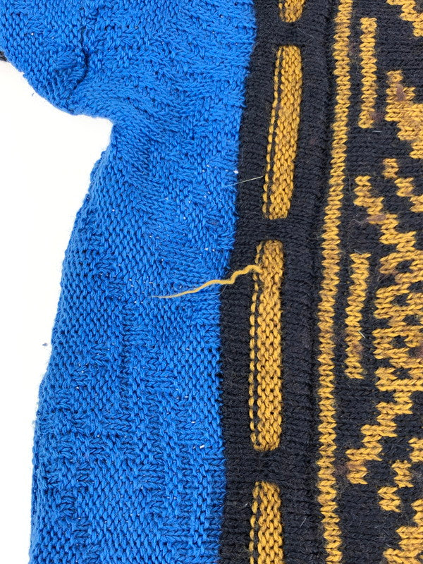 【現状渡し品】【メンズ】 ADINO LANDO アディーノランド WOOL ACRYLIC 3D KNIT SWEATER ウール アクリル 3Dニット セーター 147-230820-kk-04-tag サイズ：L カラー：マルチカラー 万代Net店