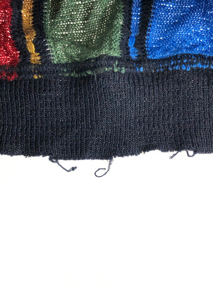 【現状渡し品】【メンズ】 ADINO LANDO アディーノランド WOOL ACRYLIC 3D KNIT SWEATER ウール アクリル 3Dニット セーター 147-230820-kk-04-tag サイズ：L カラー：マルチカラー 万代Net店