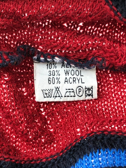 【現状渡し品】【メンズ】 ADINO LANDO アディーノランド WOOL ACRYLIC 3D KNIT SWEATER ウール アクリル 3Dニット セーター 147-230820-kk-04-tag サイズ：L カラー：マルチカラー 万代Net店