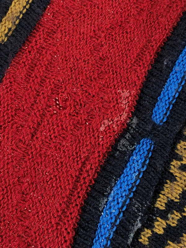 【現状渡し品】【メンズ】 ADINO LANDO アディーノランド WOOL ACRYLIC 3D KNIT SWEATER ウール アクリル 3Dニット セーター 147-230820-kk-04-tag サイズ：L カラー：マルチカラー 万代Net店