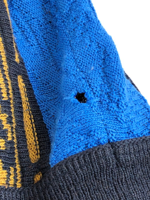 【現状渡し品】【メンズ】 ADINO LANDO アディーノランド WOOL ACRYLIC 3D KNIT SWEATER ウール アクリル 3Dニット セーター 147-230820-kk-04-tag サイズ：L カラー：マルチカラー 万代Net店