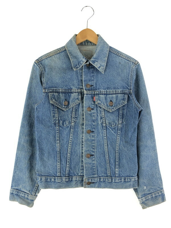 【現状渡し品】【メンズ】 Levi's リーバイス 70'S 80'S 4th DENIM JACKET 70505 4TH デニムジャケット ライトアウター スモールe ボタン裏刻印1 146-231220-kk-14-tag サイズ：表記なし カラー：ライトインディゴ 万代Net店