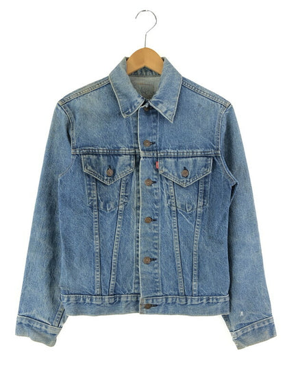 【現状渡し品】【メンズ】 Levi's リーバイス 70'S 80'S 4th DENIM JACKET 70505 4TH デニムジャケット ライトアウター スモールe ボタン裏刻印1 146-231220-kk-14-tag サイズ：表記なし カラー：ライトインディゴ 万代Net店
