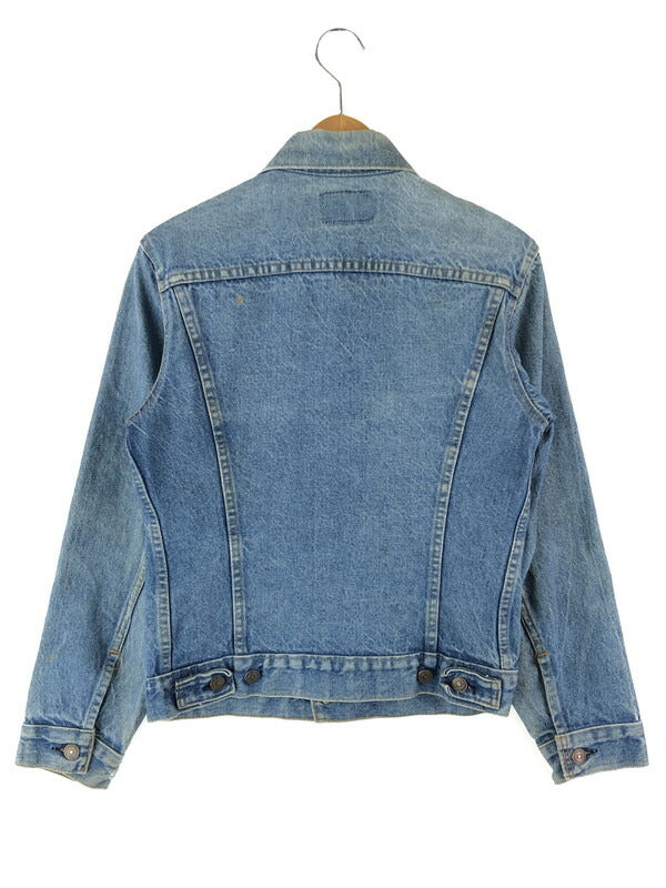 【現状渡し品】【メンズ】 Levi's リーバイス 70'S 80'S 4th DENIM JACKET 70505 4TH デニムジャケット ライトアウター スモールe ボタン裏刻印1 146-231220-kk-14-tag サイズ：表記なし カラー：ライトインディゴ 万代Net店