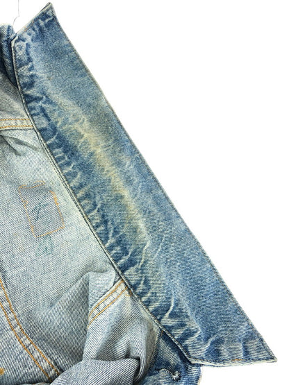 【現状渡し品】【メンズ】 Levi's リーバイス 70'S 80'S 4th DENIM JACKET 70505 4TH デニムジャケット ライトアウター スモールe ボタン裏刻印1 146-231220-kk-14-tag サイズ：表記なし カラー：ライトインディゴ 万代Net店