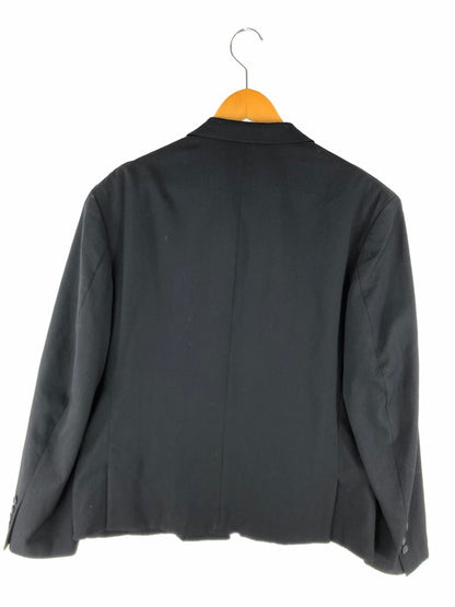 【中古品】【メンズ】 Yohji Yamamoto POUR HOMME ヨウジヤマモトプールオム WOOL GABARDINE FRONT LAYERED JACKET HX-J44-129 ウールギャバジンフロントレイヤードジャケット アウター 140-250112-mo-12-tag サイズ：2 カラー：ブラック 万代Net店