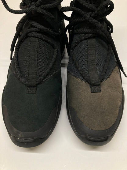 【現状渡し品】【メンズ】 NIKE ナイキ × FEAR OF GOD フィアーオブゴッド 別注 コラボ AIR FEAR OF GOD 1 TRIPLE BLACK AR4237-005 エアフィアーオブゴッド1 スニーカー 靴 160-260718-kk-07-hon カラー：OFF NOIR/OFF NOIR 万代Net店