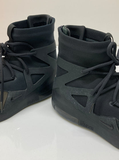 【現状渡し品】【メンズ】 NIKE ナイキ × FEAR OF GOD フィアーオブゴッド 別注 コラボ AIR FEAR OF GOD 1 TRIPLE BLACK AR4237-005 エアフィアーオブゴッド1 スニーカー 靴 160-260718-kk-07-hon カラー：OFF NOIR/OFF NOIR 万代Net店