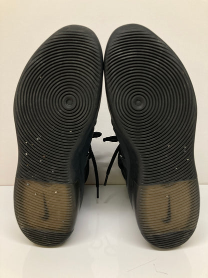 【現状渡し品】【メンズ】 NIKE ナイキ × FEAR OF GOD フィアーオブゴッド 別注 コラボ AIR FEAR OF GOD 1 TRIPLE BLACK AR4237-005 エアフィアーオブゴッド1 スニーカー 靴 160-260718-kk-07-hon カラー：OFF NOIR/OFF NOIR 万代Net店