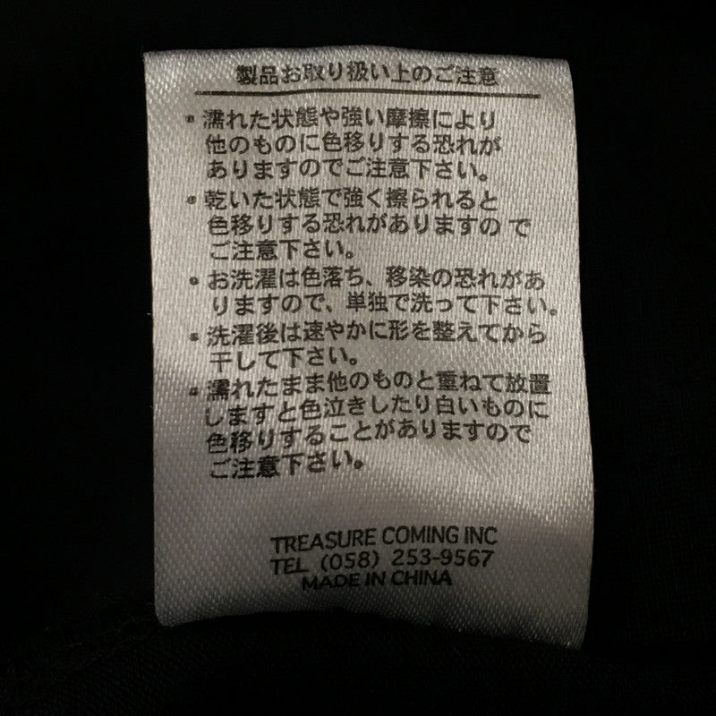 【中古品】【メンズ】 MAYO メイヨー 23SS FORGET ME NOT SKULL EMBROIDERY L/S TEE 23MY-LT12 フォーゲット ミー ノット スカル エンブロイダリー ロングスリーブ Tシャツ 長袖 トップス 刺繍 142-250718-KS-13-tei サイズ：L カラー：BLACK×BLUE 万代Net店