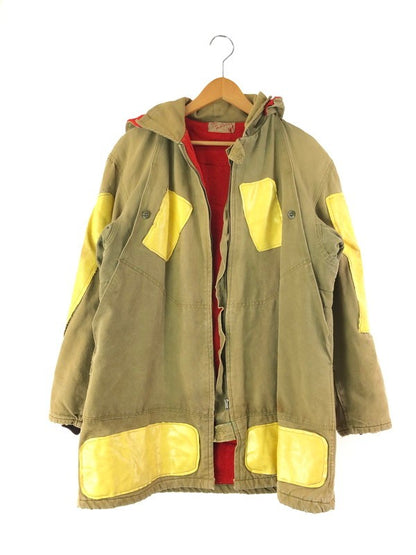 【現状渡し品】【メンズ】 NKNOWN VINTAGE HOODED PATCHWORK JACKET ヴィンテージ フーデッド パッチワークジャケット アウター ピンロックジッパー 146-240226-kk-28-tag サイズ：表記なし カラー：ベージュ 万代Net店