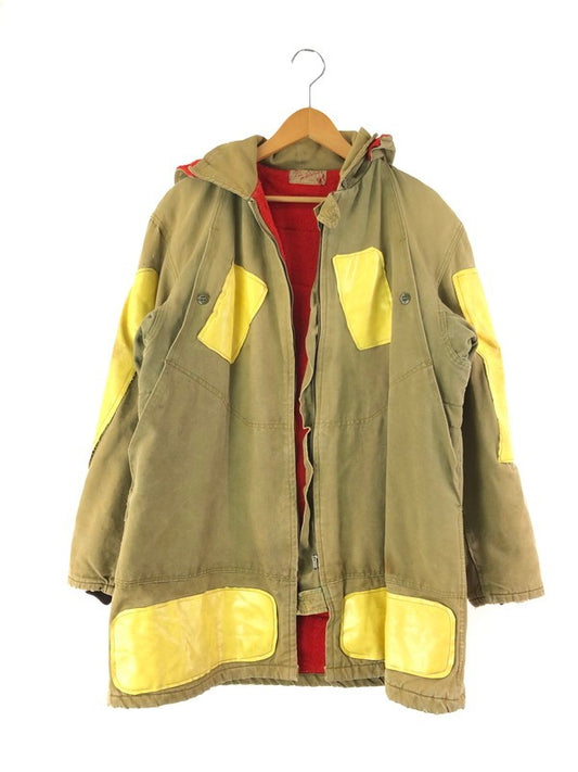 【現状渡し品】【メンズ】 NKNOWN VINTAGE HOODED PATCHWORK JACKET ヴィンテージ フーデッド パッチワークジャケット アウター ピンロックジッパー 146-240226-kk-28-tag サイズ：表記なし カラー：ベージュ 万代Net店