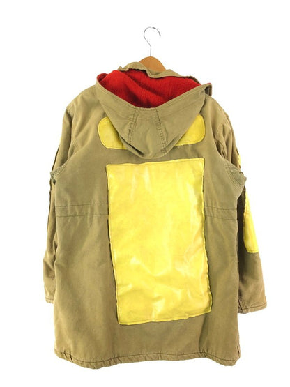 【現状渡し品】【メンズ】 NKNOWN VINTAGE HOODED PATCHWORK JACKET ヴィンテージ フーデッド パッチワークジャケット アウター ピンロックジッパー 146-240226-kk-28-tag サイズ：表記なし カラー：ベージュ 万代Net店