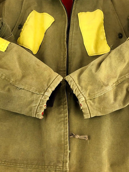 【現状渡し品】【メンズ】 NKNOWN VINTAGE HOODED PATCHWORK JACKET ヴィンテージ フーデッド パッチワークジャケット アウター ピンロックジッパー 146-240226-kk-28-tag サイズ：表記なし カラー：ベージュ 万代Net店