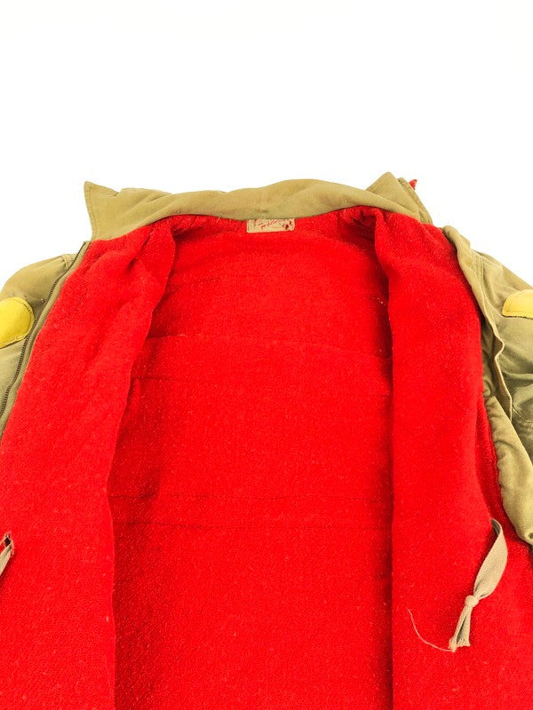 【現状渡し品】【メンズ】 NKNOWN VINTAGE HOODED PATCHWORK JACKET ヴィンテージ フーデッド パッチワークジャケット アウター ピンロックジッパー 146-240226-kk-28-tag サイズ：表記なし カラー：ベージュ 万代Net店