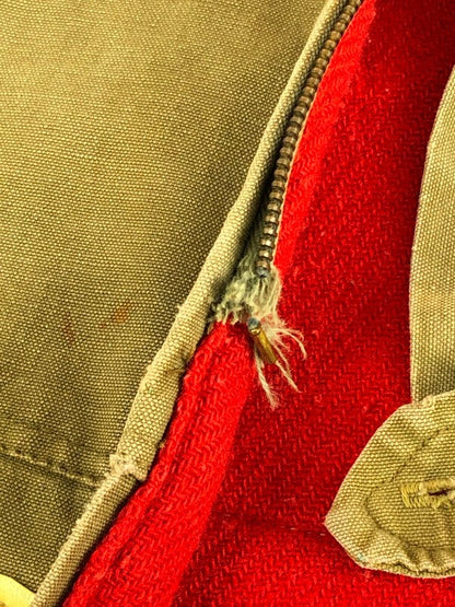 【現状渡し品】【メンズ】 NKNOWN VINTAGE HOODED PATCHWORK JACKET ヴィンテージ フーデッド パッチワークジャケット アウター ピンロックジッパー 146-240226-kk-28-tag サイズ：表記なし カラー：ベージュ 万代Net店
