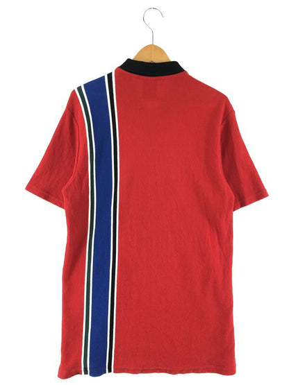 【現状渡し品】【メンズ】 HUF ハフ MONACO S/S POLO SHIRT KN00345 モナコ ショートスリーブ ポロシャツ 半袖シャツ 142-230701-kk-09-tag サイズ：M カラー：レッド系 万代Net店