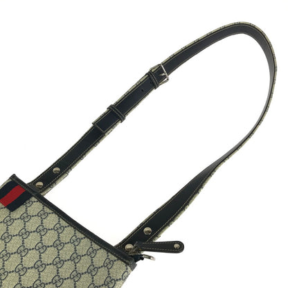 【中古品】【メンズ/レディース】 GUCCI グッチ GGプラス ショルダーバッグ 246413 GGスプリーム カバン 180-240809-hi-10-tag カラー：ベージュ 万代Net店