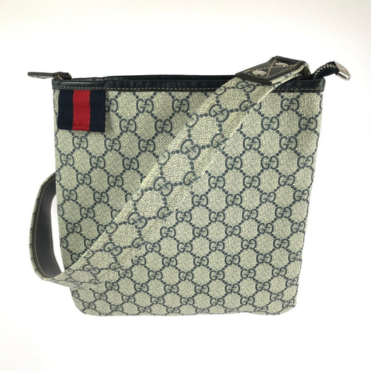 【中古品】【メンズ/レディース】 GUCCI グッチ GGプラス ショルダーバッグ 246413 GGスプリーム カバン 180-240809-hi-10-tag カラー：ベージュ 万代Net店