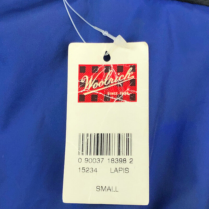 【中古品】【メンズ】 WOOLRICH ウールリッチ HALF ZIP NYLON JACKET 15234 ハーフジップ ナイロンジャケット ライトアウター 144-220702-rs-03-tag サイズ：S カラー：ブルー 万代Net店