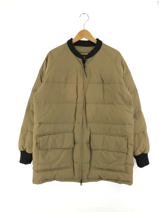 【中古品】【メンズ】 BURLAP OUTFITTER バーラップアウトフィッター DOWN JACKET ダウンジャケット アウター 140-231229-kk-03-tag サイズ：L カラー：ライトブラウン 万代Net店