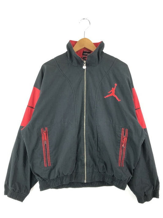 【中古品】【メンズ】 JORDAN BY NIKE ジョーダン バイ ナイキ EMBROIDERY ZIP UP JACKET F31204SID ジップアップジャケット ライトアウター 146-230925-kk-13-tag サイズ：S カラー：ブラック 万代Net店
