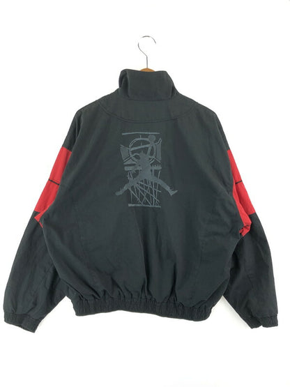 【中古品】【メンズ】 JORDAN BY NIKE ジョーダン バイ ナイキ EMBROIDERY ZIP UP JACKET F31204SID ジップアップジャケット ライトアウター 146-230925-kk-13-tag サイズ：S カラー：ブラック 万代Net店