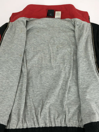 【中古品】【メンズ】 JORDAN BY NIKE ジョーダン バイ ナイキ EMBROIDERY ZIP UP JACKET F31204SID ジップアップジャケット ライトアウター 146-230925-kk-13-tag サイズ：S カラー：ブラック 万代Net店