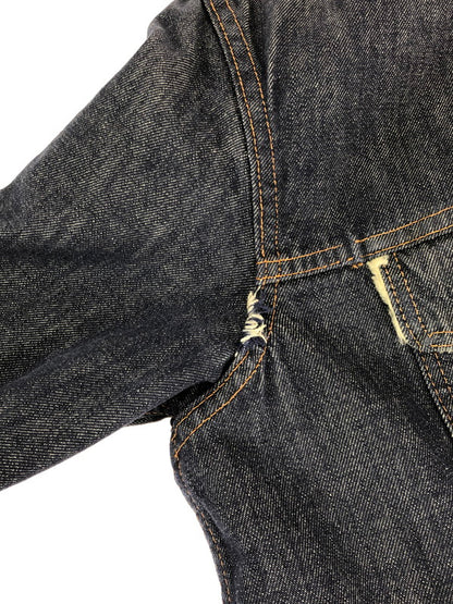 【現状渡し品】【メンズ】 ROEBUCKS by Sears DENIM BOA JACKET ローバックス バイ シアーズ デニムボアジャケット アウター 146-240128-kk-15-tag サイズ：42 カラー：インディゴ 万代Net店
