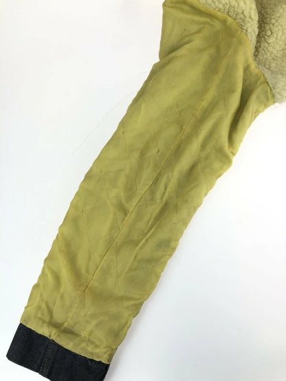 【現状渡し品】【メンズ】 ROEBUCKS by Sears DENIM BOA JACKET ローバックス バイ シアーズ デニムボアジャケット アウター 146-240128-kk-15-tag サイズ：42 カラー：インディゴ 万代Net店