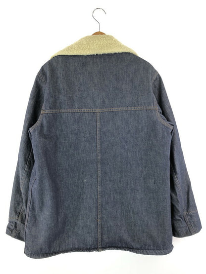 【現状渡し品】【メンズ】 ROEBUCKS by Sears DENIM BOA JACKET ローバックス バイ シアーズ デニムボアジャケット アウター 146-240128-kk-15-tag サイズ：42 カラー：インディゴ 万代Net店